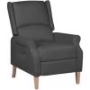 SUPERMARKET Fauteuil Inclinable Gris Foncé Tissu SUHB-329259 -Pas Cher Fauteuil Magasin 63668864 1