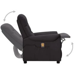 SUPERMARKET Fauteuil De Massage Inclinable Noir Similicuir SUHB-338923 11 SUPERMARKET Fauteuil De Massage Inclinable Noir Similicuir SUHB-338923 -Pas Cher Fauteuil Magasin 63669533 5