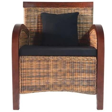 SUPERMARKET Fauteuil Rotin Tissé à La Main 4 SUPERMARKET Fauteuil Rotin Tissé à La Main – Image 2