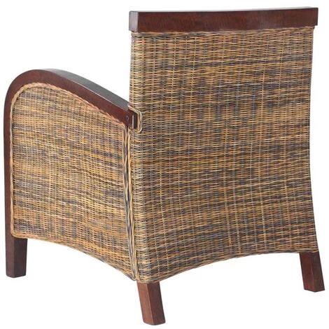 SUPERMARKET Fauteuil Rotin Tissé à La Main 5 SUPERMARKET Fauteuil Rotin Tissé à La Main – Image 3