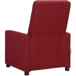 SUPERMARKET Fauteuil De Massage Inclinable Rouge Bordeaux Tissu SUHB-338993 9 SUPERMARKET Fauteuil De Massage Inclinable Rouge Bordeaux Tissu SUHB-338993 -Pas Cher Fauteuil Magasin 63669807 3