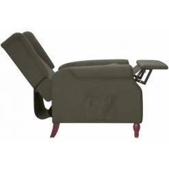 SUPERMARKET Fauteuil Inclinable Gris Foncé Tissu Microfibre SUHB-342242 -Pas Cher Fauteuil Magasin 63671342 3