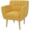 SUPERMARKET Fauteuil Jaune Tissu SUHB-244069