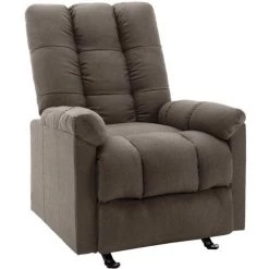 SUPERMARKET Fauteuil Inclinable Marron Tissu SUHB-321404