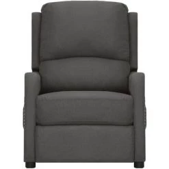 SUPERMARKET Fauteuil Inclinable Gris Foncé Tissu SUHB-339021 -Pas Cher Fauteuil Magasin 63675044 2