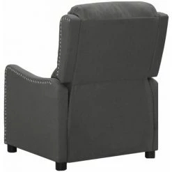SUPERMARKET Fauteuil Inclinable Gris Foncé Tissu SUHB-339021 -Pas Cher Fauteuil Magasin 63675044 4