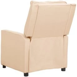 SUPERMARKET Fauteuil Inclinable Crème Tissu SUHB-338965 10 SUPERMARKET Fauteuil Inclinable Crème Tissu SUHB-338965 -Pas Cher Fauteuil Magasin 63675256 4