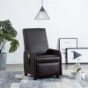 SUPERMARKET Fauteuil Inclinable De Massage Marron Similicuir 2 SUPERMARKET Fauteuil Inclinable De Massage Marron Similicuir -Pas Cher Fauteuil Magasin 63675432 1