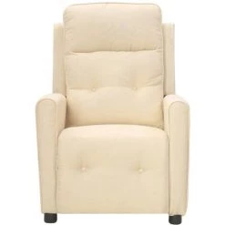 SUPERMARKET Fauteuil Inclinable Crème Tissu SUHB-342286 8 SUPERMARKET Fauteuil Inclinable Crème Tissu SUHB-342286 -Pas Cher Fauteuil Magasin 63676108 2