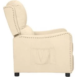 SUPERMARKET Fauteuil Inclinable Crème Tissu SUHB-339029 9 SUPERMARKET Fauteuil Inclinable Crème Tissu SUHB-339029 -Pas Cher Fauteuil Magasin 63677591 3