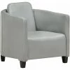 SUPERMARKET Fauteuil Gris Cuir Véritable SUHB-283763 2 SUPERMARKET Fauteuil Gris Cuir Véritable SUHB-283763 -Pas Cher Fauteuil Magasin 63677643 1