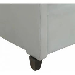 SUPERMARKET Fauteuil Gris Cuir Véritable SUHB-283763 -Pas Cher Fauteuil Magasin 63677643 5