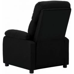 SUPERMARKET Fauteuil Inclinable Noir Tissu SUHB-289664 -Pas Cher Fauteuil Magasin 63677649 4