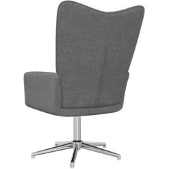 SUPERMARKET Chaise De Relaxation Gris Foncé Tissu SUHB-327986 -Pas Cher Fauteuil Magasin 63678114 4