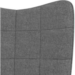 SUPERMARKET Chaise De Relaxation Gris Foncé Tissu SUHB-327986 -Pas Cher Fauteuil Magasin 63678114 5