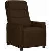 SUPERMARKET Chaise Inclinable Marron Similicuir