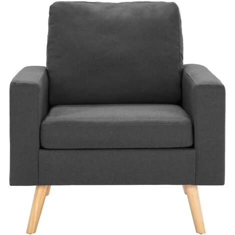 SUPERMARKET Fauteuil Gris Foncé Tissu SUHB-288694 5 SUPERMARKET Fauteuil Gris Foncé Tissu SUHB-288694 – Image 3
