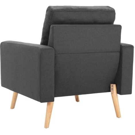 SUPERMARKET Fauteuil Gris Foncé Tissu SUHB-288694 7 SUPERMARKET Fauteuil Gris Foncé Tissu SUHB-288694 – Image 5