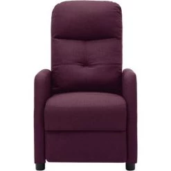 SUPERMARKET Fauteuil Inclinable De Massage Violet Tissu SUHB-289833 -Pas Cher Fauteuil Magasin 63680303 3