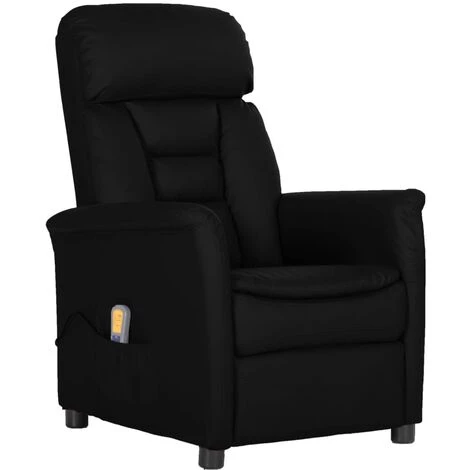 SUPERMARKET Fauteuil De Massage Inclinable Noir Similicuir SUHB-329678 3 SUPERMARKET Fauteuil De Massage Inclinable Noir Similicuir SUHB-329678