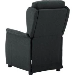 SUPERMARKET Fauteuil Inclinable Gris Foncé Tissu SUHB-289777 -Pas Cher Fauteuil Magasin 63680406 5