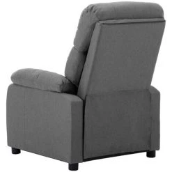 SUPERMARKET Fauteuil Inclinable Gris Clair Tissu SUHB-289662 -Pas Cher Fauteuil Magasin 63680462 4