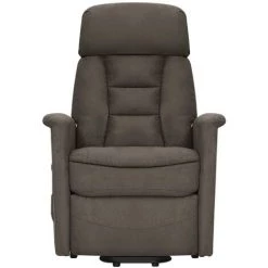 Fauteuil Inclinable De Massage Gris Foncé Tissu Microfibre VidaXL 9 Fauteuil Inclinable De Massage Gris Foncé Tissu Microfibre VidaXL -Pas Cher Fauteuil Magasin 63724987 3