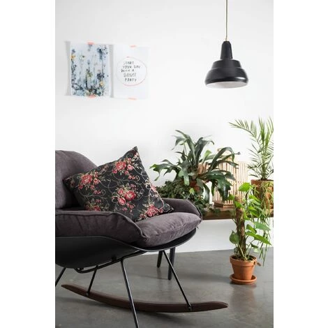 BOITE A DESIGN Fauteuil à Bascule Rocky - Marron 4 BOITE A DESIGN Fauteuil à Bascule Rocky - Marron – Image 2