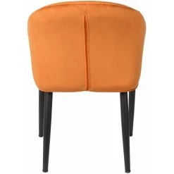 BOITE A DESIGN Fauteuil Tissu Catelyn - Boite à Design - Orange -Pas Cher Fauteuil Magasin 63788245 4