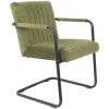 DUTCHBONE Fauteuil Design En Tissu Stitched - Vert -Pas Cher Fauteuil Magasin 63788280 1