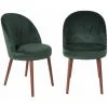 DUTCHBONE 2 Fauteuils Barbara - Vert -Pas Cher Fauteuil Magasin 63788626 1
