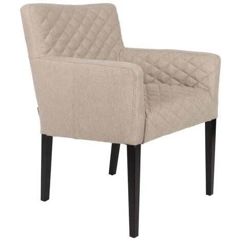 DUTCHBONE Fauteuil Design Aaron - Beige 4 DUTCHBONE Fauteuil Design Aaron - Beige – Image 2