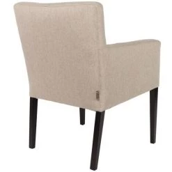 DUTCHBONE Fauteuil Design Aaron - Beige 10 DUTCHBONE Fauteuil Design Aaron - Beige -Pas Cher Fauteuil Magasin 63789239 4