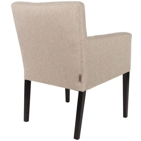 DUTCHBONE Fauteuil Design Aaron - Beige 6 DUTCHBONE Fauteuil Design Aaron - Beige – Image 4