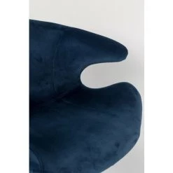 Fauteuil Design Velours Mia – Zuiver - Bleu 11 Fauteuil Design Velours Mia – Zuiver - Bleu -Pas Cher Fauteuil Magasin 63789615 5