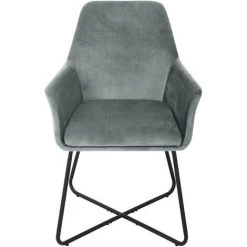 SVITA JOSIE Dining Lot De 2 Chaises De Salle à Manger Fauteuil Chaise Rembourrée Tissu Gris Clair 9 SVITA JOSIE Dining Lot De 2 Chaises De Salle à Manger Fauteuil Chaise Rembourrée Tissu Gris Clair -Pas Cher Fauteuil Magasin 63920694 3