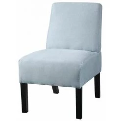 ALTOBUY ZHABA - Fauteuil Tissu Bleu Et Pieds Bois Noirs - Bleu 9 ALTOBUY ZHABA - Fauteuil Tissu Bleu Et Pieds Bois Noirs - Bleu -Pas Cher Fauteuil Magasin 63935783 3