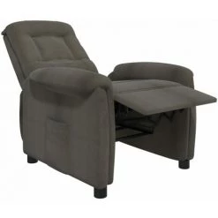 VidaXL Fauteuil Releveur Inclinable Gris Foncé Tissu Microfibre - Gris 11 VidaXL Fauteuil Releveur Inclinable Gris Foncé Tissu Microfibre - Gris -Pas Cher Fauteuil Magasin 64022552 5