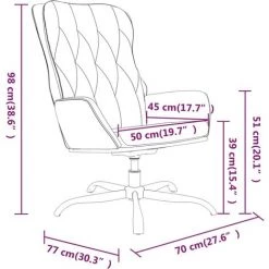 VidaXL Chaise De Relaxation Marron Similicuir - Brun -Pas Cher Fauteuil Magasin 64805121 3