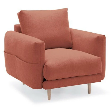Fauteuils BOBOCHIC - Fauteuil ZEBULON Terracotta - Terracotta 3 Fauteuils BOBOCHIC - Fauteuil ZEBULON Terracotta - Terracotta