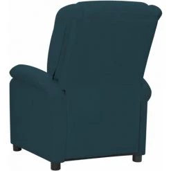 VidaXL Fauteuil Inclinable Bleu Velours - Bleu 11 VidaXL Fauteuil Inclinable Bleu Velours - Bleu -Pas Cher Fauteuil Magasin 65848942 5