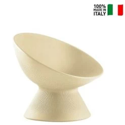 PLUST Fauteuil Polyéthylène Enveloppant Design Intérieur Extérieur Jardin Fade P1 | Couleur: Gris -Pas Cher Fauteuil Magasin 65877485 5