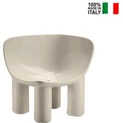 PLUST Fauteuil D'angle Modulable Polyéthylène Design Moderne Bars Clubs Atene P2 | Couleur: Noir -Pas Cher Fauteuil Magasin 65877813 3