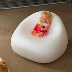 PLUST Fauteuil Pour Enfants Salon Design Moderne Gumball Armchair Junior | Couleur: Blanc -Pas Cher Fauteuil Magasin 65877968 4