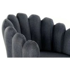 BRICOMARTEAU Fauteuil DKD Home Decor Bleu Polyester Métal (67 X 64 X 77 Cm) -Pas Cher Fauteuil Magasin 65928552 4