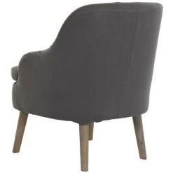 BRICOMARTEAU Siège DKD Home Decor Sapin Polyester Gris Foncé Moderne (61 X 46 X 75 Cm) -Pas Cher Fauteuil Magasin 65928572 5