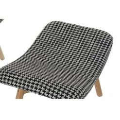 BRICOMARTEAU Fauteuil DKD Home Decor Beige Polyester Bleu Ciel Pin Patchwork (70 X 70 X 95 Cm) (65 X 40 X 46 Cm) -Pas Cher Fauteuil Magasin 65928958 3