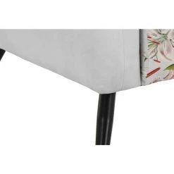 BRICOMARTEAU Fauteuil DKD Home Decor Noir Beige Métal Polyester (75 X 71 X 71 Cm) -Pas Cher Fauteuil Magasin 65933539 5