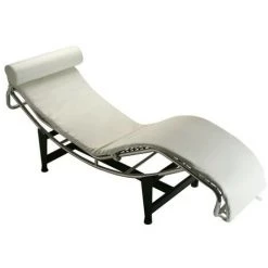 BRICOMARTEAU Fauteuil Versa Blanc Cuir Synthétique (53 X 58 X 164 Cm)