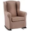 BRICOMARTEAU Fauteuil S3608688 Fauteuil à Bascule Beige Polyester Bois De Pin (70 X 97 X 75 Cm) 1 BRICOMARTEAU Fauteuil S3608688 Fauteuil à Bascule Beige Polyester Bois De Pin (70 X 97 X 75 Cm) -Pas Cher Fauteuil Magasin 65941224 1